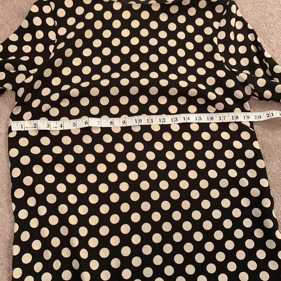 💜💲 FINAL PRICE DROP 💜 Short black and white polka dot dress - Picture 7 of 9